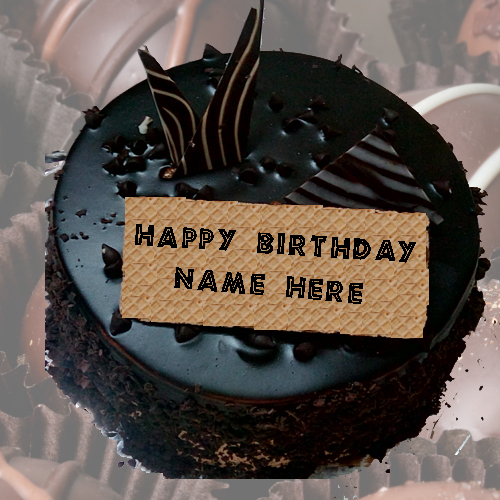 48+ Edit Name Cake Happy Birthday Wishes Background