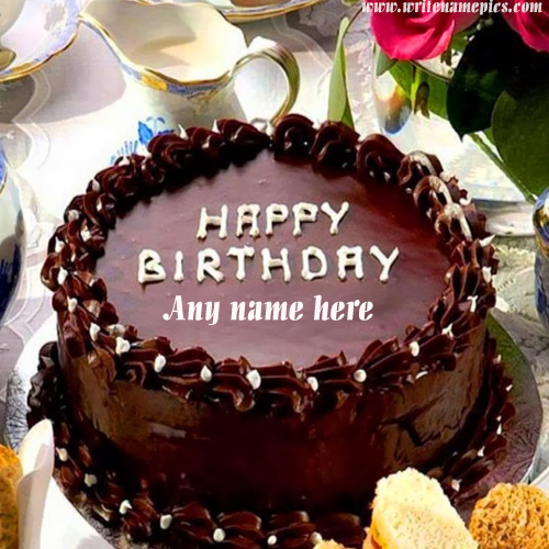 Happy Birthday Cake Edit With Name