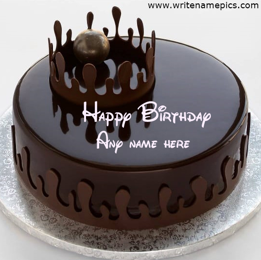 Buy/Send Happy Birthday Chocolate Cake Online @ Rs. 1299 - SendBestGift