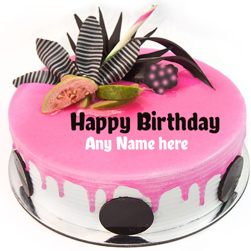 Write Name On Happy Birthday Cakes and Cards wishes