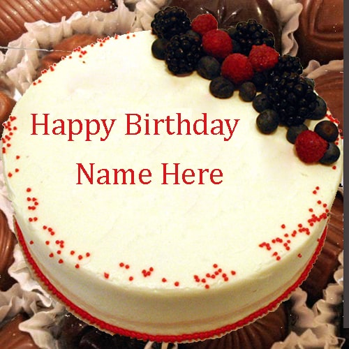 happy birthday chocolate cake for friends with name editor