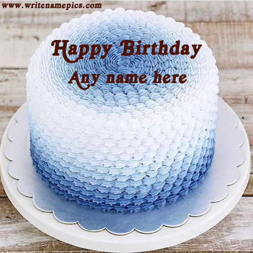 Woman birthday cake- Unique Beautiful Cake with Name
